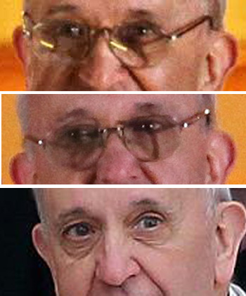 Eyes of Pope Francis