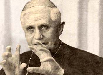 Joseph Ratzinger when he was a Cardinal