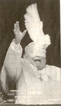 John Paul II shortly before his death