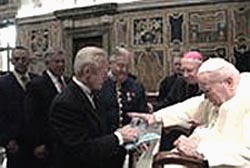 John Paul II blessed by rabbis