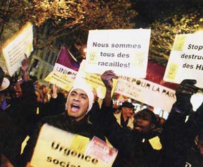 Muslim riots in paris