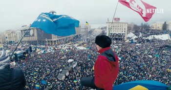 People at the Ukrainean Revolution 