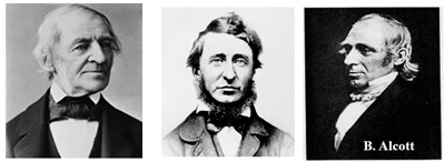Emerson, Thoreau, Alcott