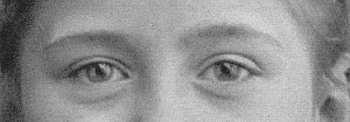 St Therese eyes