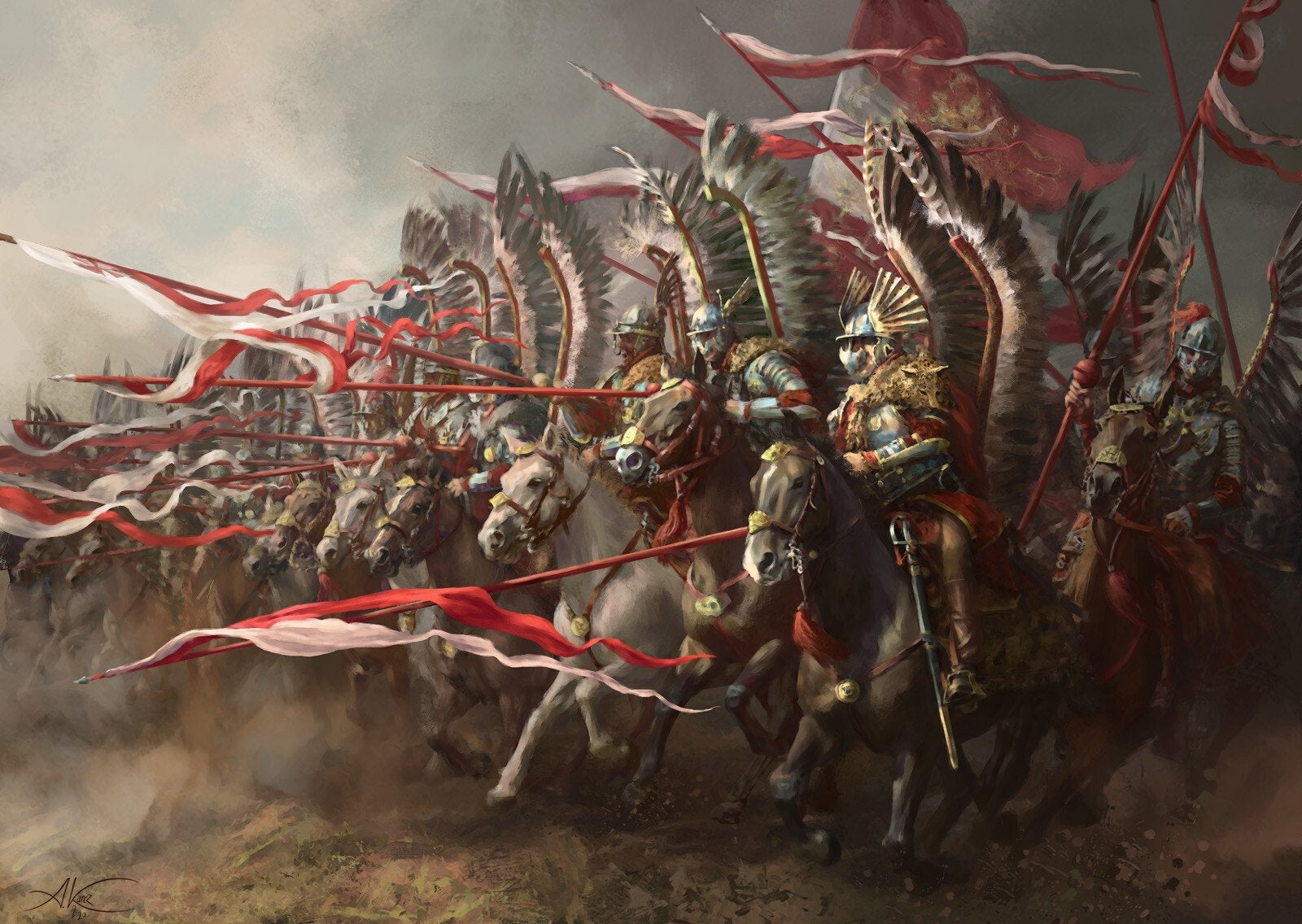 winged husssars