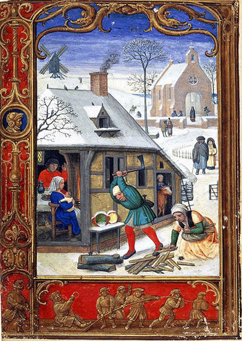 medieval winter tasks