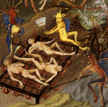 the torments of hell