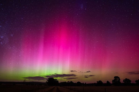 australia aurora borealis