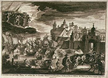 Gravure  Battle of Oran