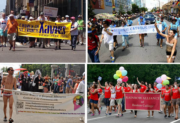 desfile del orgullo gay de participación católica 2014