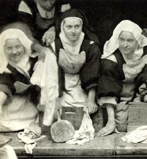  St Therese working in the convent laundry