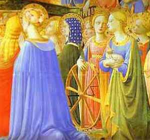 Virgins in Paradise - Fra Angelico