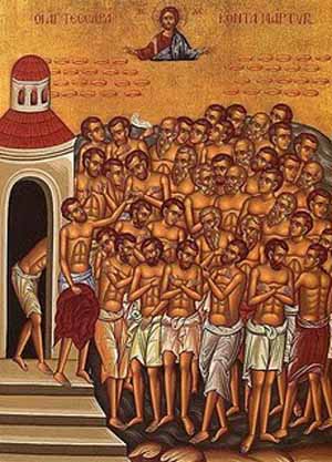 Forty martyrs of Sebaste