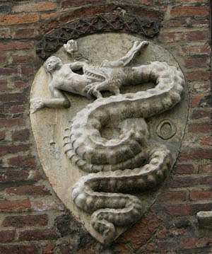 Arms of Milan, Visconti, coat of arms