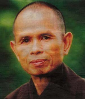 Vietnamese buddhist monk Thich Nhat Hanh