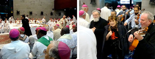 Priests being introduced to the Neocatechumenal Way, Israel