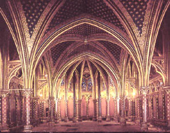 Sainte Chapelle interior, Paris